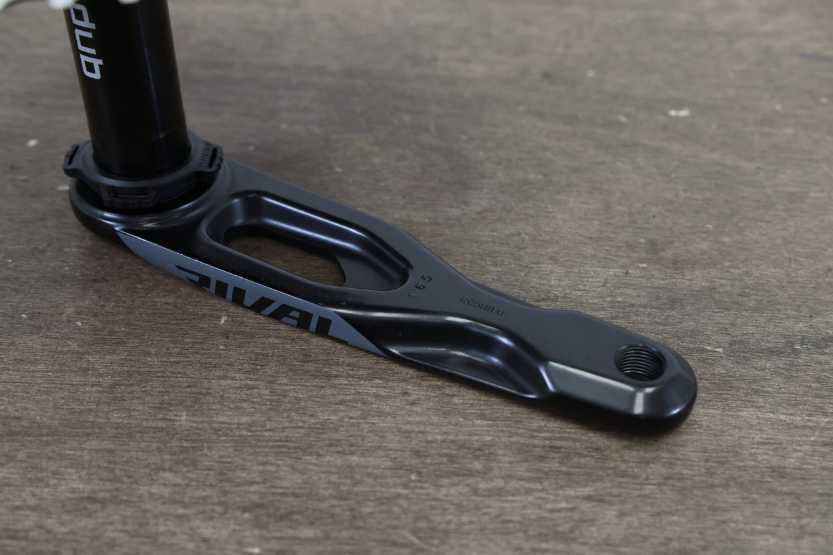 165mm 46/33T DUB SRAM Rival AXS E1 12 Speed Red Quarq Power Meter Road Crankset