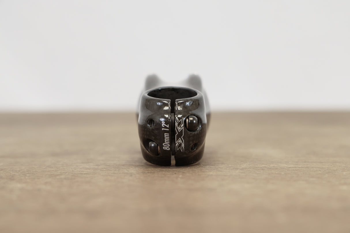 Bontrager XXX 80mm ±12 Degree Carbon Road Stem 144g 1 1/8" 31.8mm