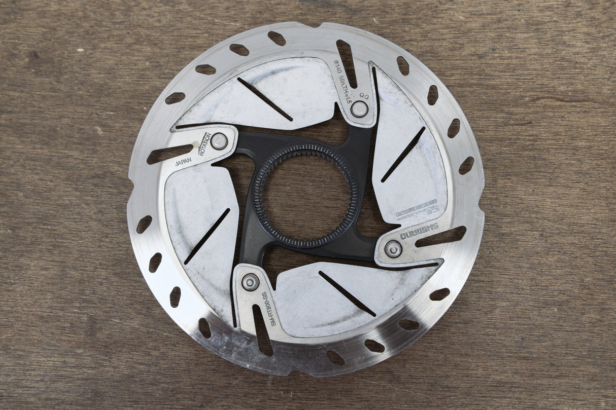 (2) 140mm/160mm Shimano Ultegra SM-RT800 Center Lock Disc Brake Rotors RT 800