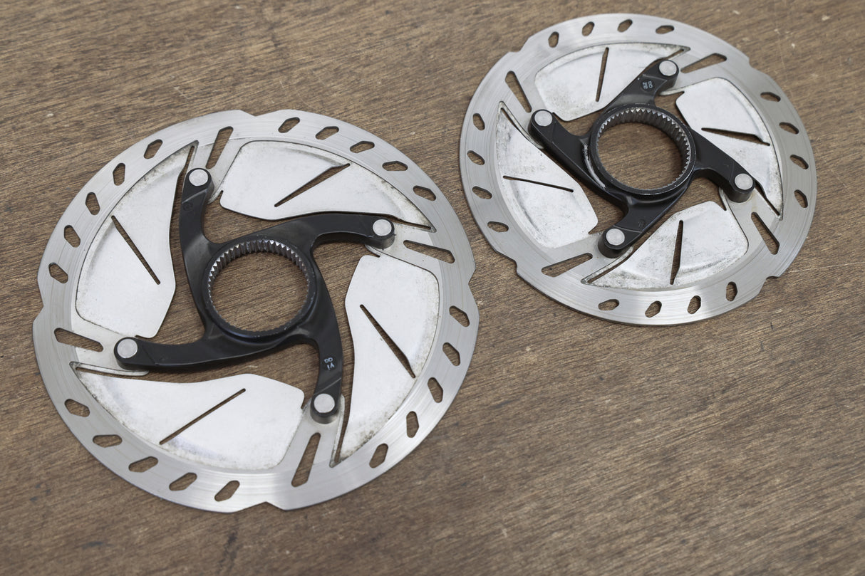 (2) 140mm/160mm Shimano Ultegra SM-RT800 Center Lock Disc Brake Rotors RT 800