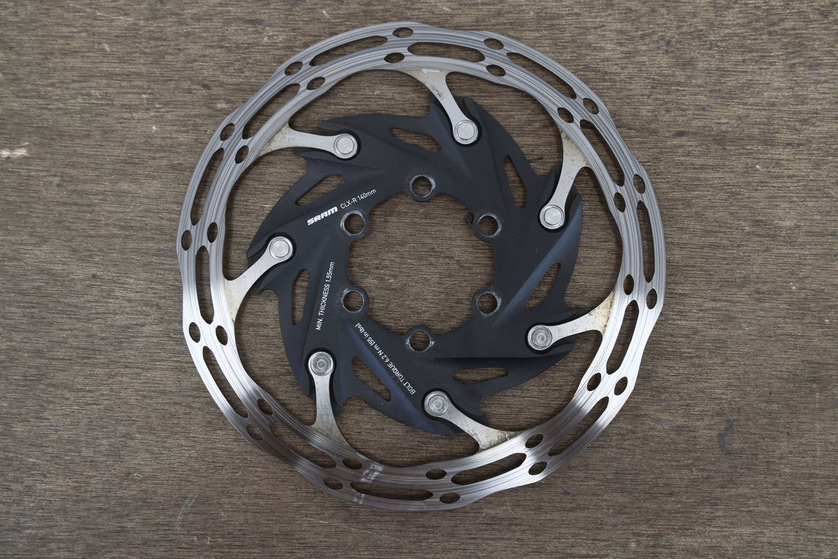 (2) 140mm SRAM CenterLine CLX-R Center Lock Disc Brake Rotors