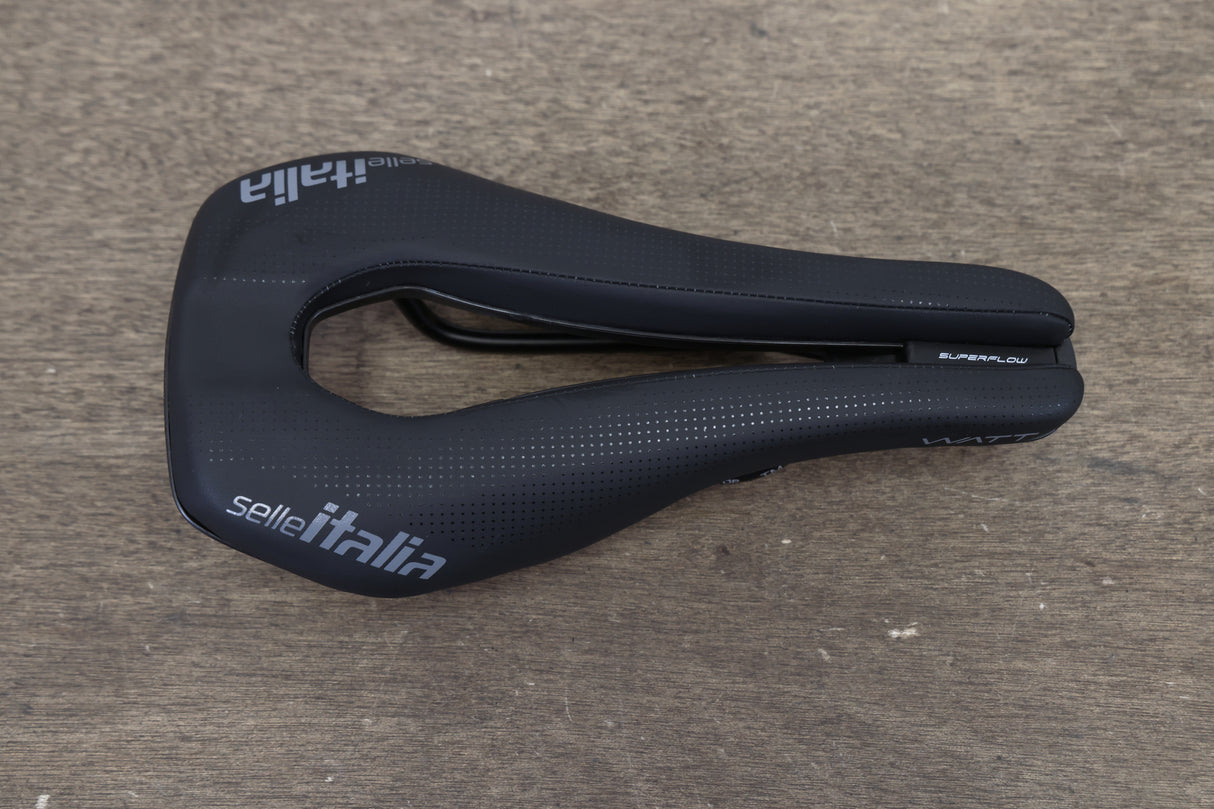 133mm Selle Italia Watt Superflow Titanuim Rail TT Triathlon Saddle 250g