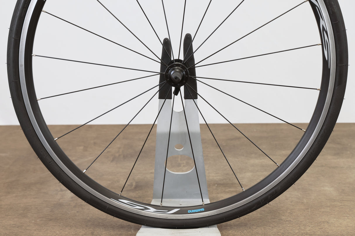 FRONT Shimano WH-RS100 Alloy Clincher Rim Brake Wheel