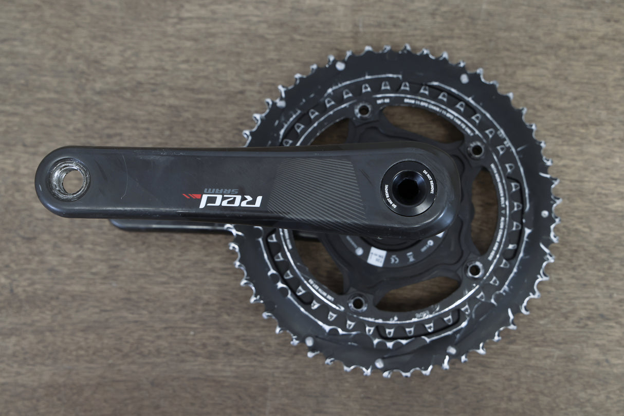 172.5mm 53/39T BB30 SRAM Red 22 Quarq DZero Carbon Power Meter Crankset