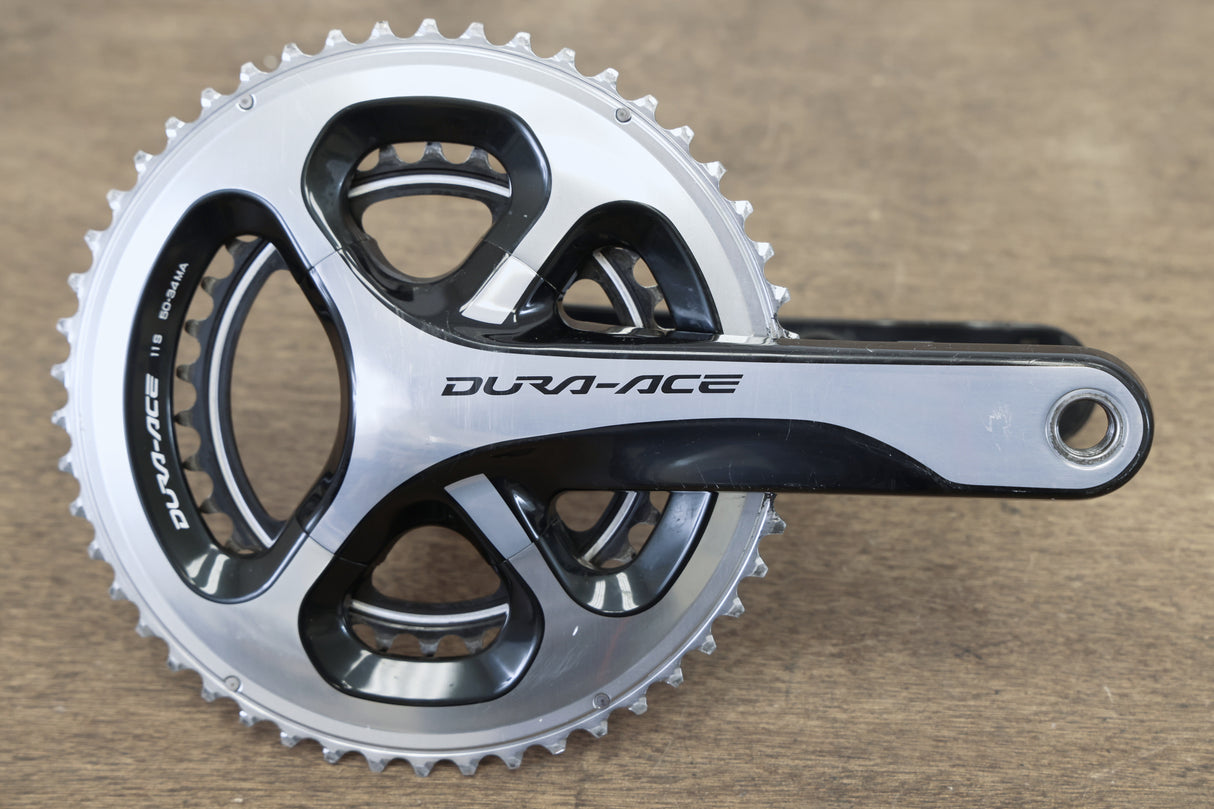 172.5mm 50/34T Shimano Dura-Ace FC-9000 11 Speed Stages Power Meter Crankset