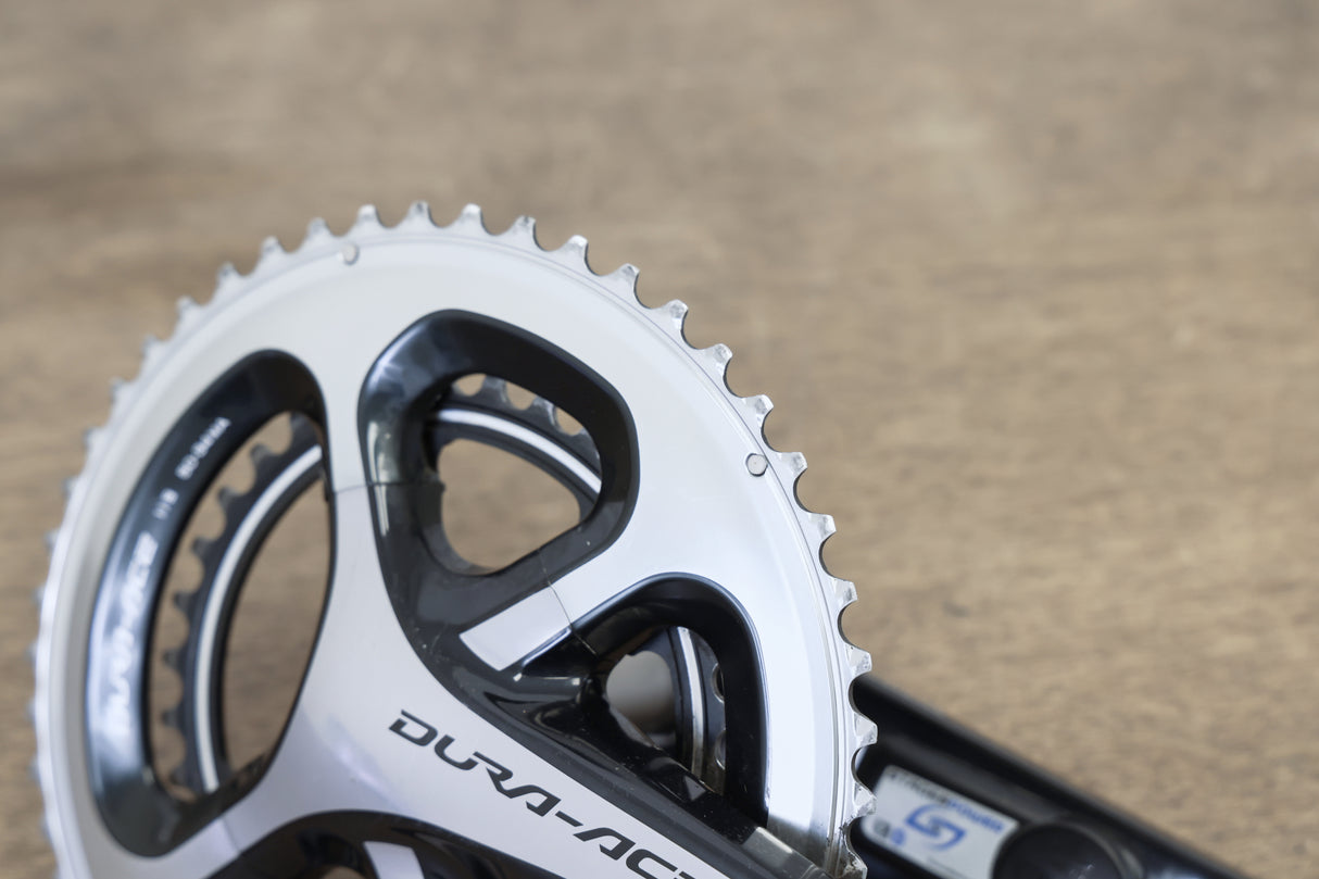 172.5mm 50/34T Shimano Dura-Ace FC-9000 11 Speed Stages Power Meter Crankset