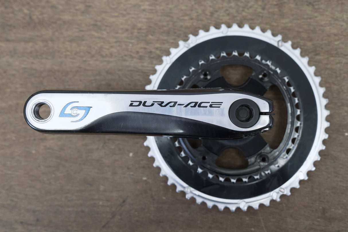 172.5mm 50/34T Shimano Dura-Ace FC-9000 11 Speed Stages Power Meter Crankset