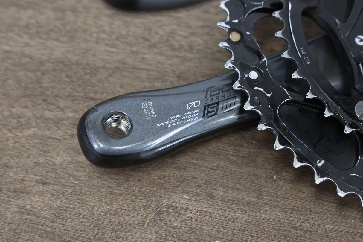 170mm 53/39T BB30 Specialized S-WORKS Quarq Power Meter Carbon Road Crankset