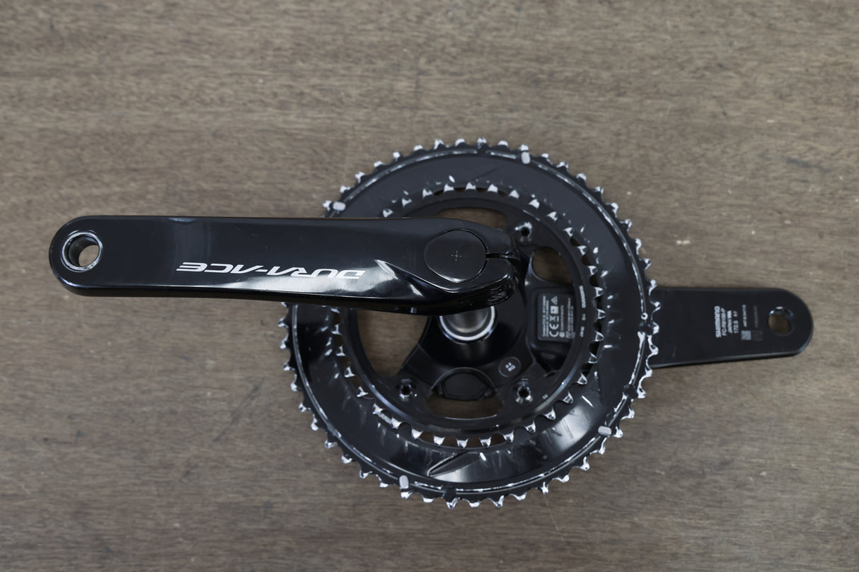 172.5mm 52/36T Shimano Dura Ace FC-R9100-P Dual Power Meter Crankset