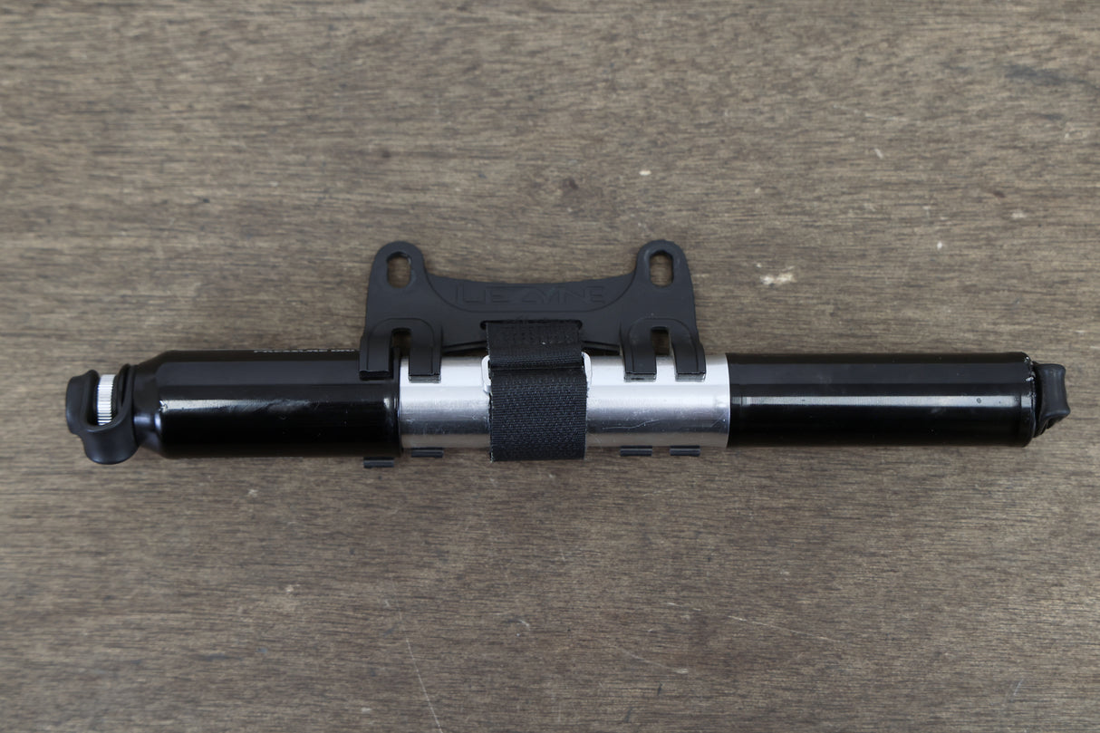 Lezyne Pressure Drive High Pressure Pump Road Gravel CX Bike + Mount