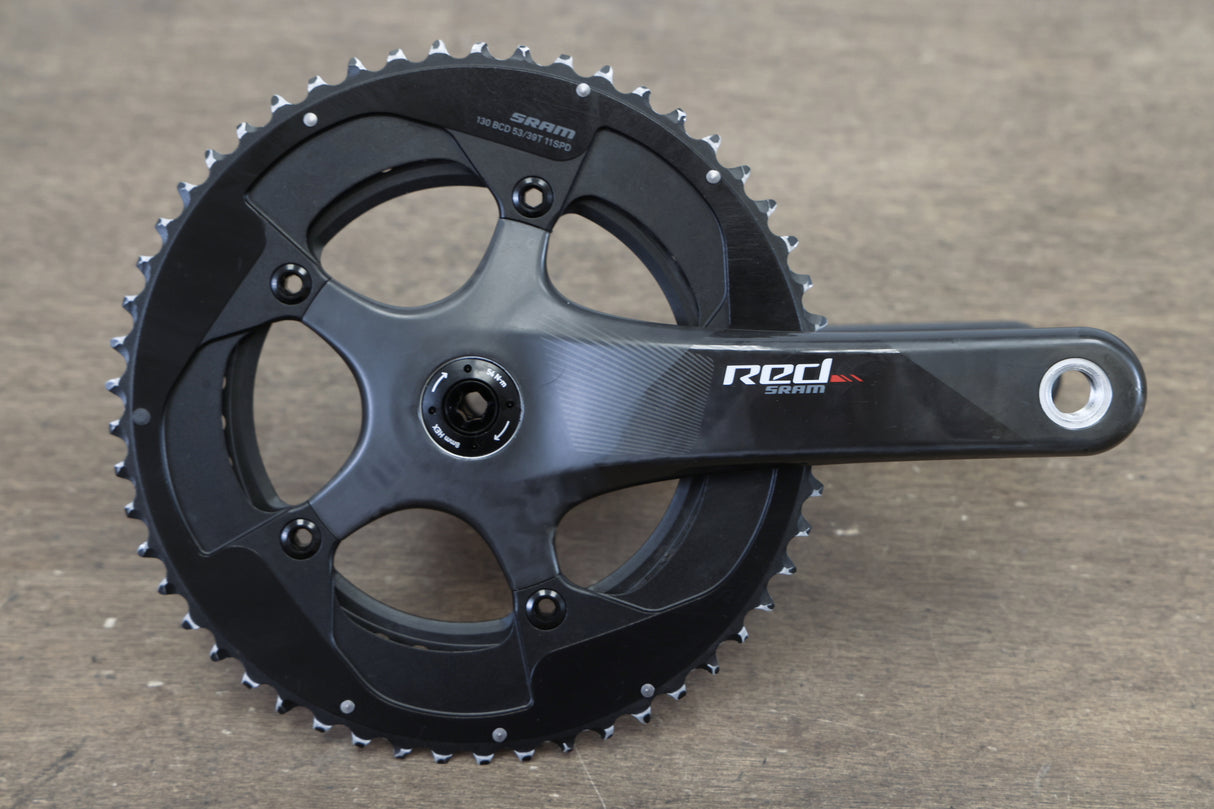 175mm 53/39T BB30 SRAM Red 22 Carbon Crankset