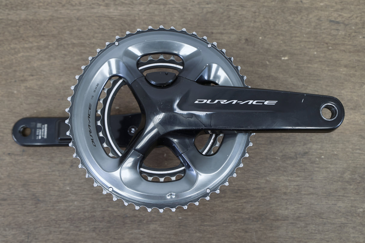 172.5mm 50/34T Shimano Dura Ace FC-R9100-P Dual Power Meter Crankset