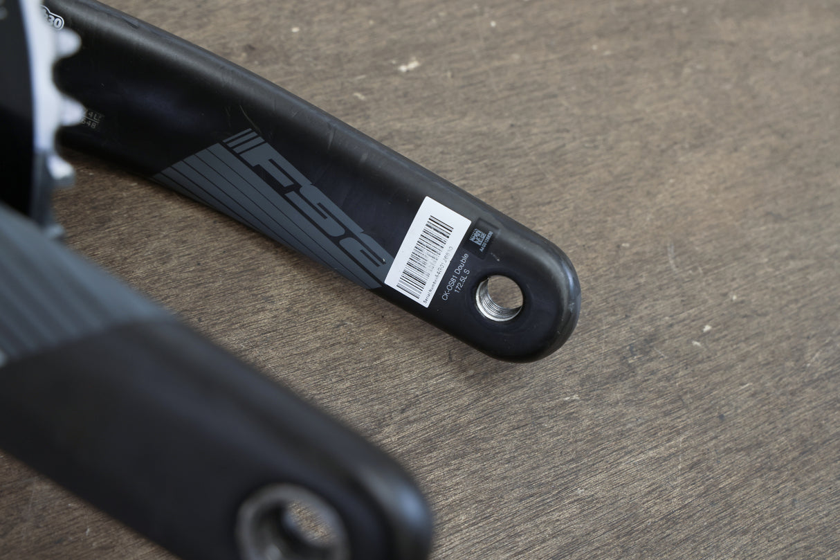 172.5mm 50/34T BB30 FSA CK-OS81 Carbon Road Crankset