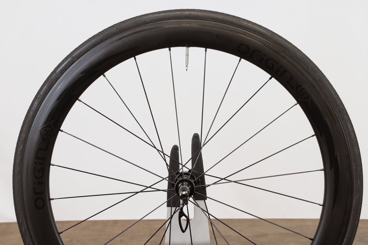 Origin8 Bolt Carbon Tubeless Clincher Rim Brake Wheelset Shimano/SRAM 11 Speed
