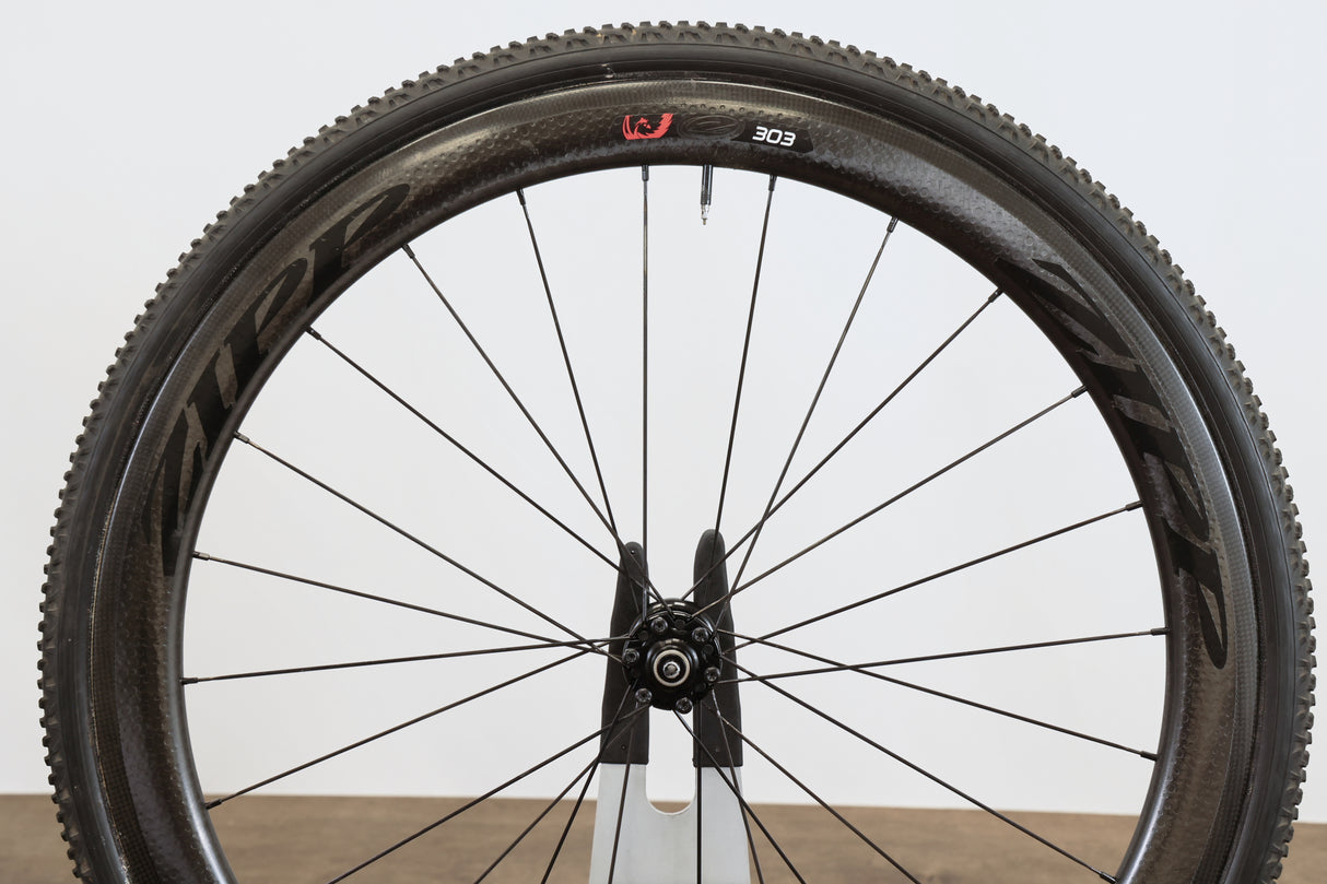 Zipp 303 Firecrest Carbon Tubular Disc Brake CX Wheelset SRAM XDR 12 Speed