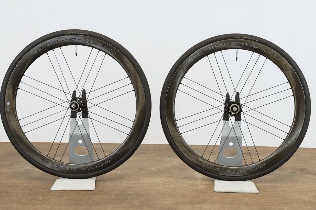 Campagnolo Bora WTO 45 Carbon Tubeless Clincher Disc Brake Wheelset 11 Speed