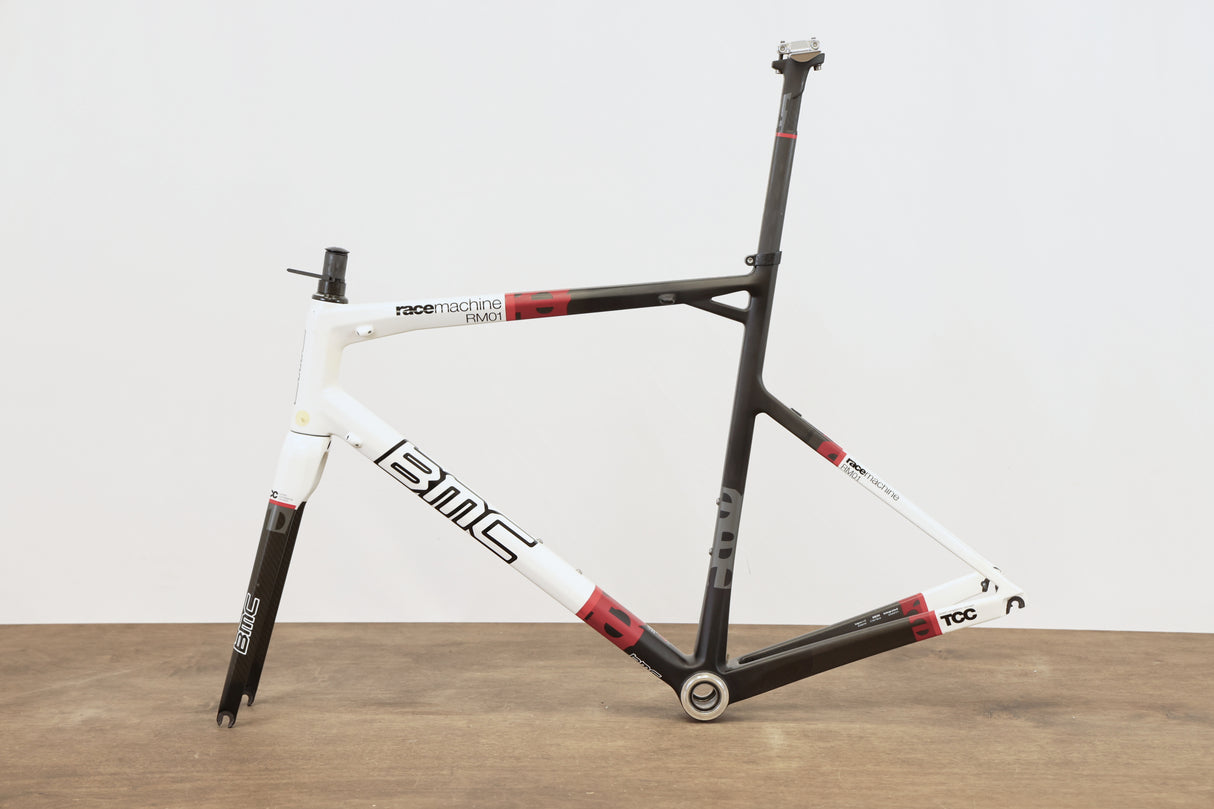 55cm BMC RaceMachine RM01 Carbon Rim Brake Road Frameset RM 01