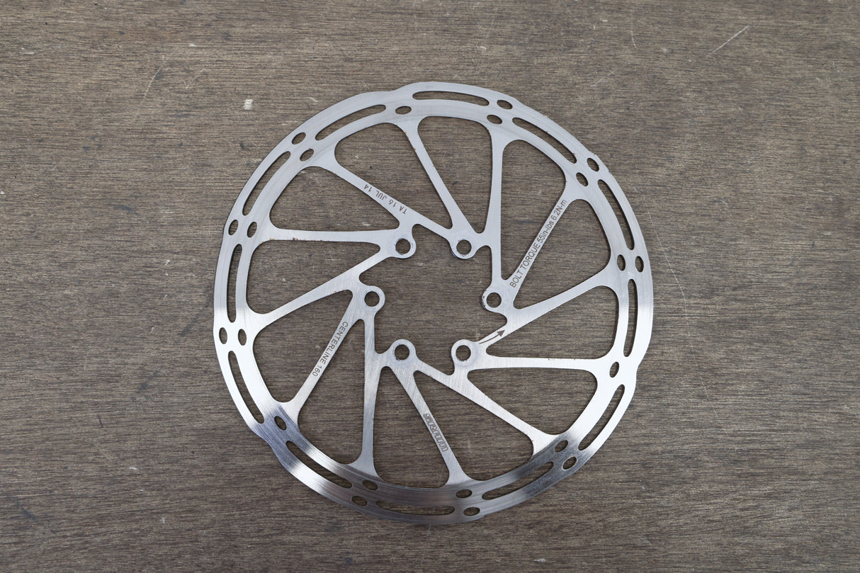 (2) 160mm/140mm SRAM CenterLine 6-Bolt Disc Brake Rotors Road Gravel CX