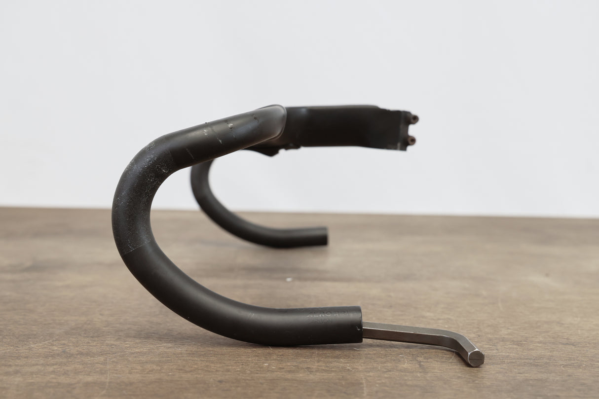 42cm 120mm Syncros Aero RR 1.0 Carbon Compact Road Barstem + Mount 1 1/4"