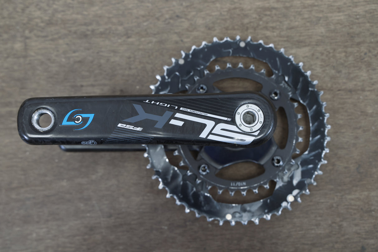 172.5mm 50/34T BB386 FSA SL-K Light Carbon Stages Power Meter Road Crankset SLK