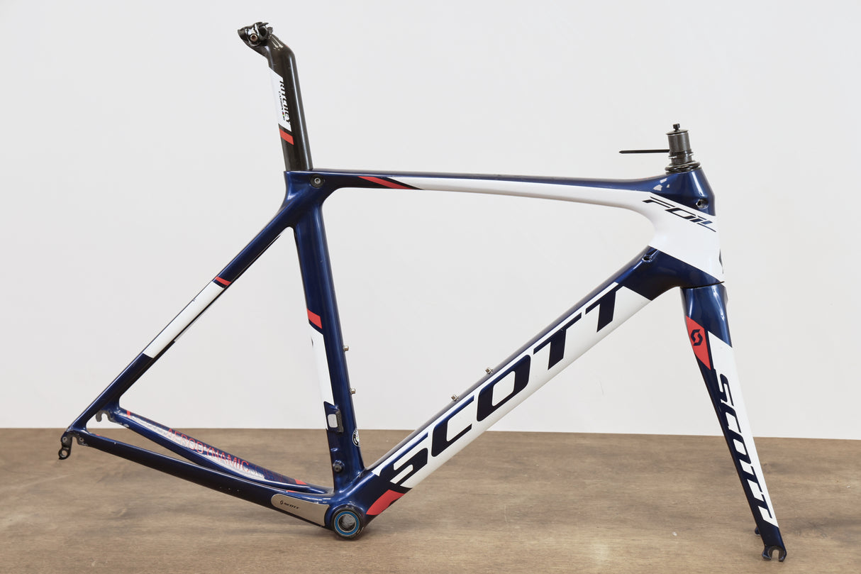 54cm Scott Foil Team Issue Carbon Rim Brake Road Frameset