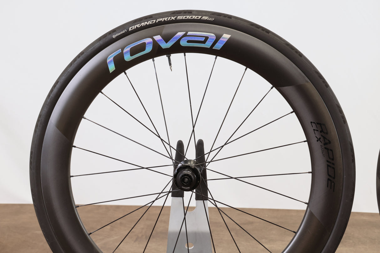 Roval Rapide CLX II Carbon Tubeless Clincher Disc Brake Wheelset Shimano/SRAM 11 Speed