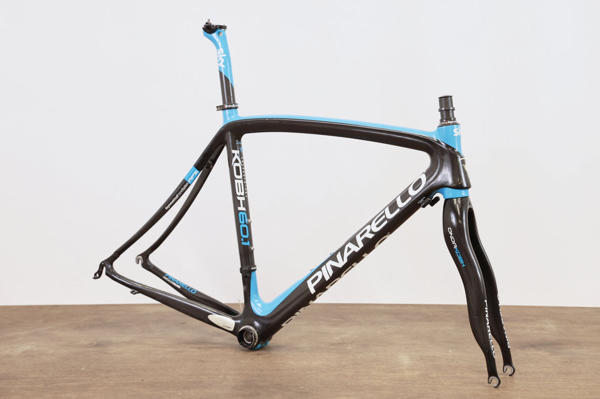 *Needs Service* 56cm Pinarello KOBH 60.1 Team Sky Edition Carbon Rim Frameset