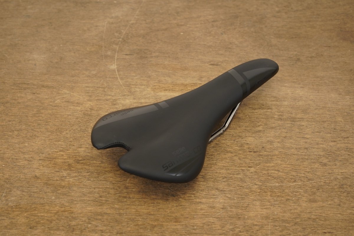 129mm Selle San Marco Aspide AISI 304 Stainless Steel Rail Road Saddle 178g