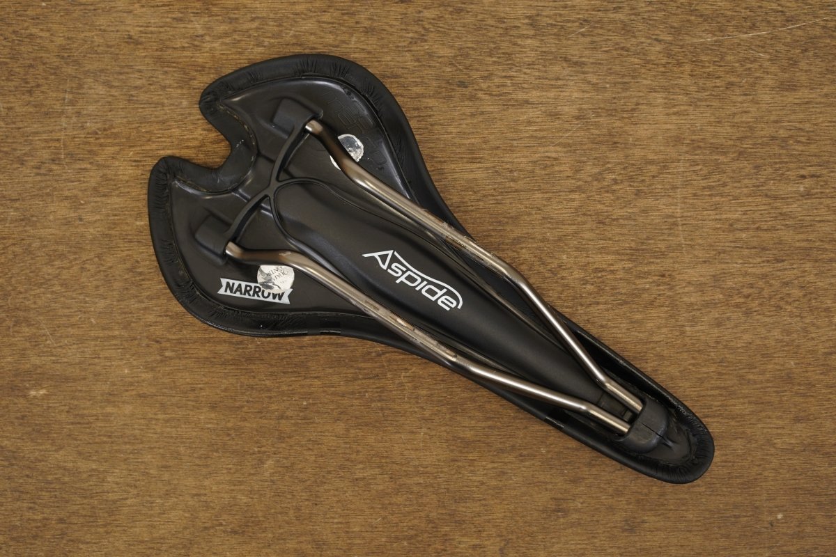 129mm Selle San Marco Aspide AISI 304 Stainless Steel Rail Road Saddle 178g