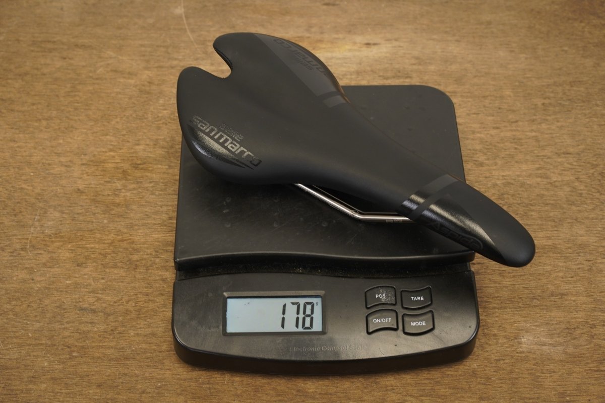 129mm Selle San Marco Aspide AISI 304 Stainless Steel Rail Road Saddle 178g