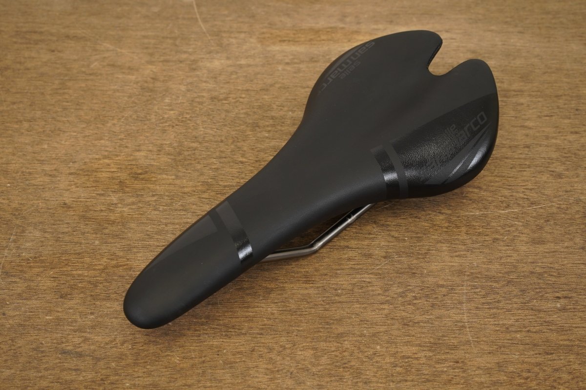 129mm Selle San Marco Aspide AISI 304 Stainless Steel Rail Road Saddle 178g