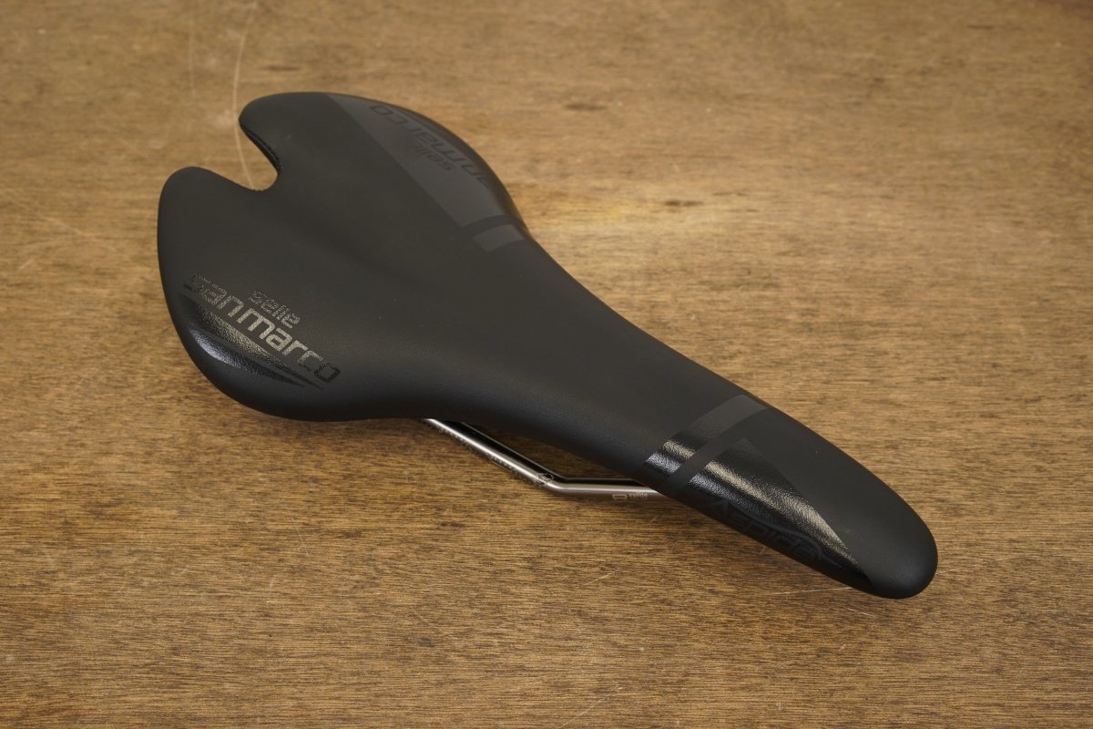 129mm Selle San Marco Aspide AISI 304 Stainless Steel Rail Road Saddle 178g