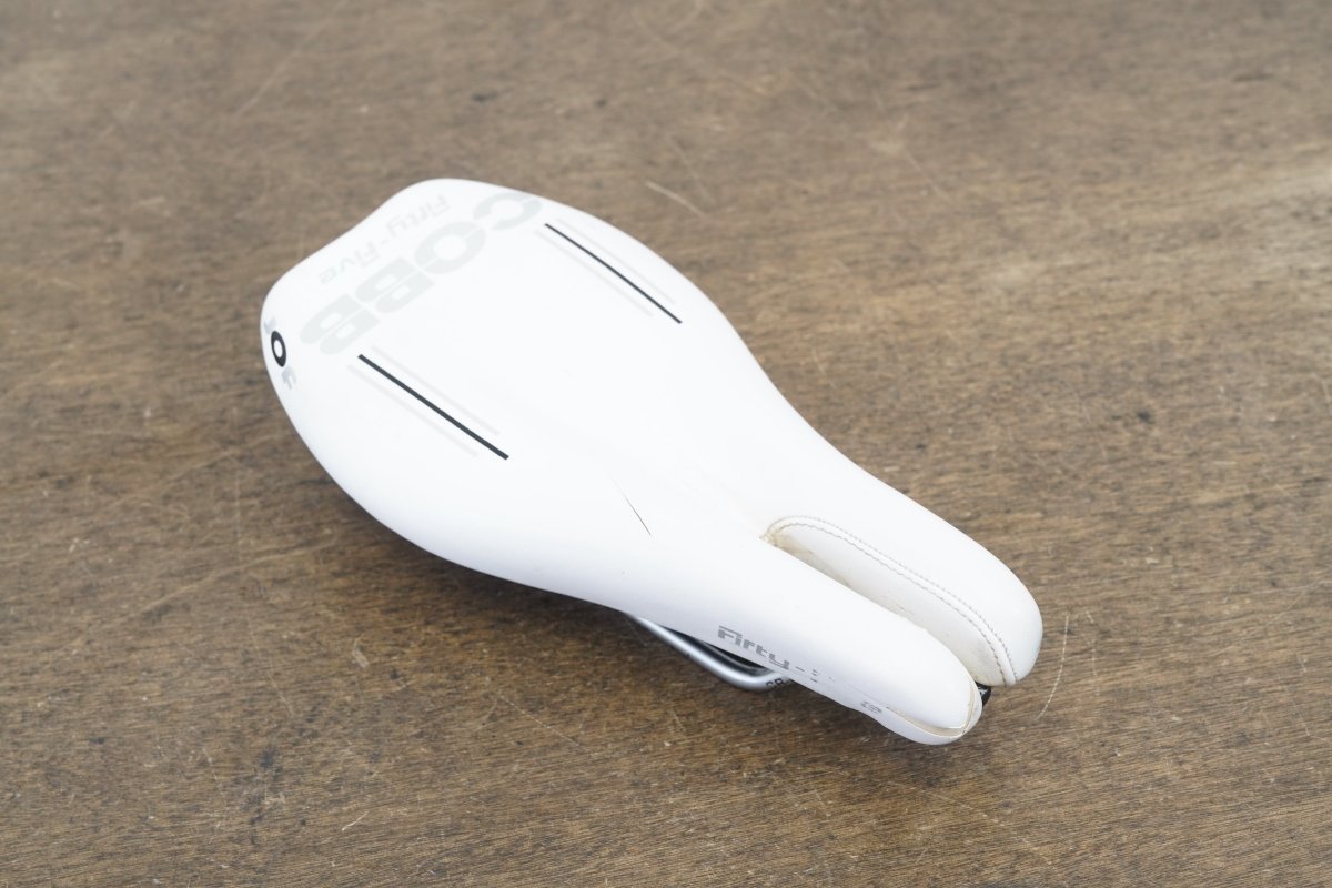 130mm Cobb Fifty-Five Cr-Mo Rail TT Triathalon Saddle 323g