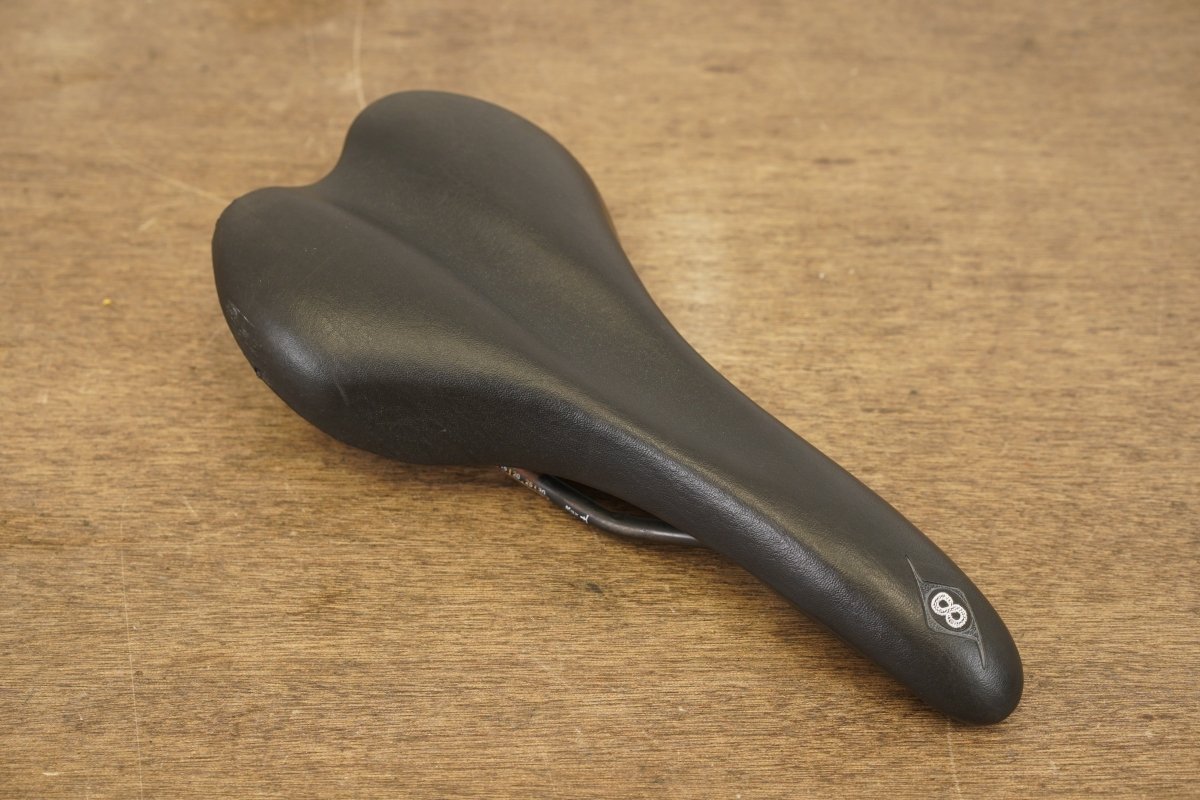 130mm Origin8 Steel Rail Road Saddle 317g