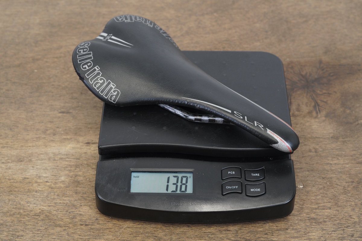130mm Selle Italia SLR Carbon Rail Road Saddle 138g