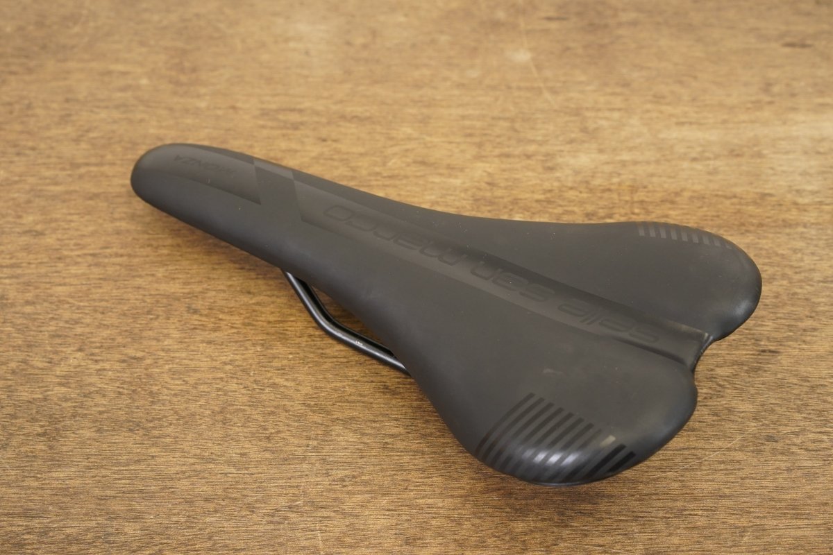 130mm Selle San Marco Monza Stainless Steel Rail Road Saddle 283g