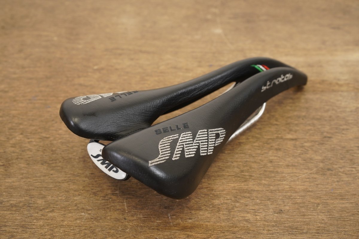 130mm Selle SMP Stratos Alloy Rail Road Saddle 274g