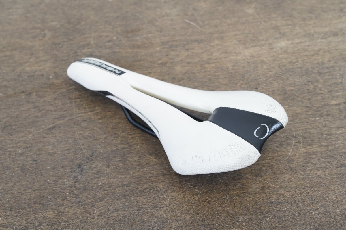 131mm Selle Italia Nekkar FeC Alloy Rail Road Saddle 272g