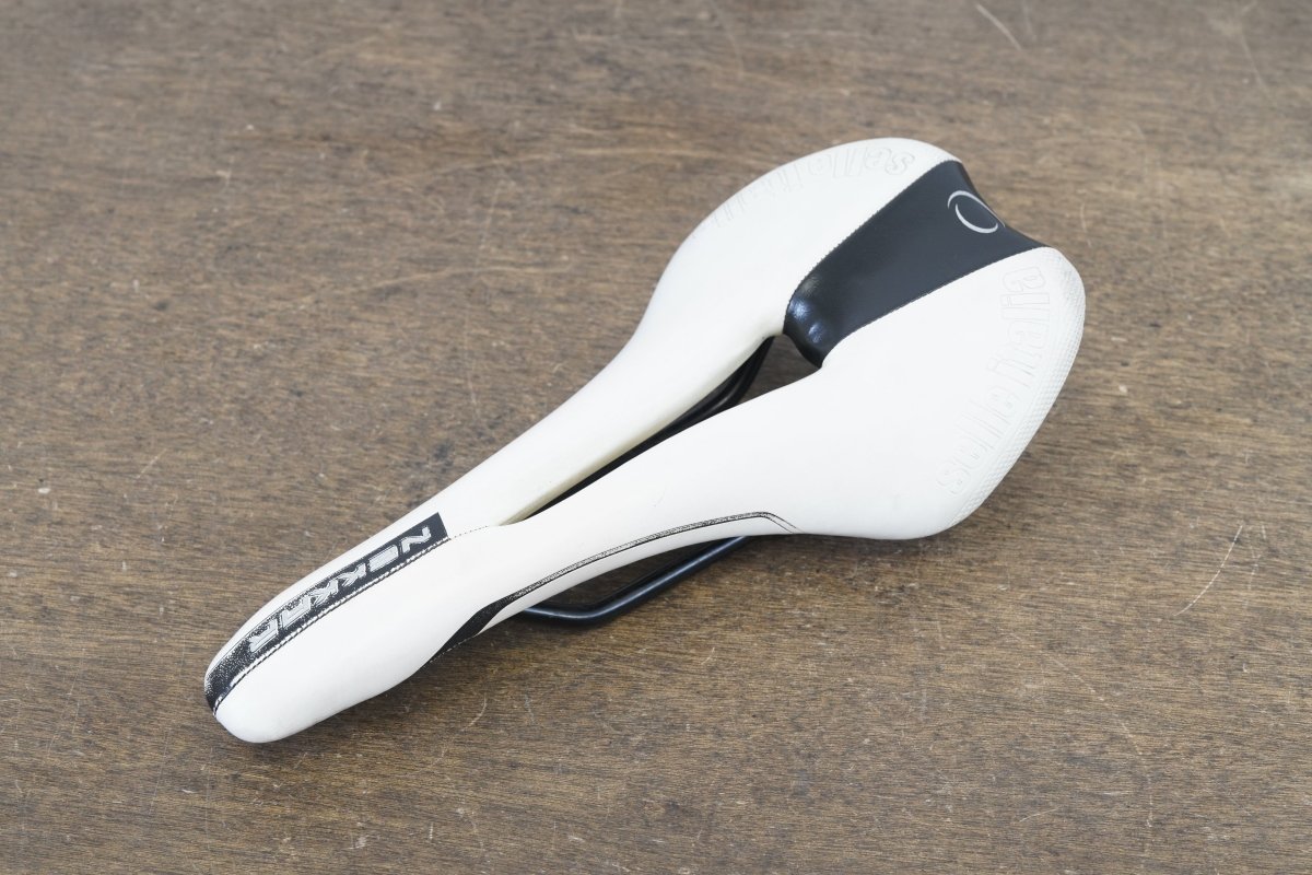 131mm Selle Italia Nekkar FeC Alloy Rail Road Saddle 272g