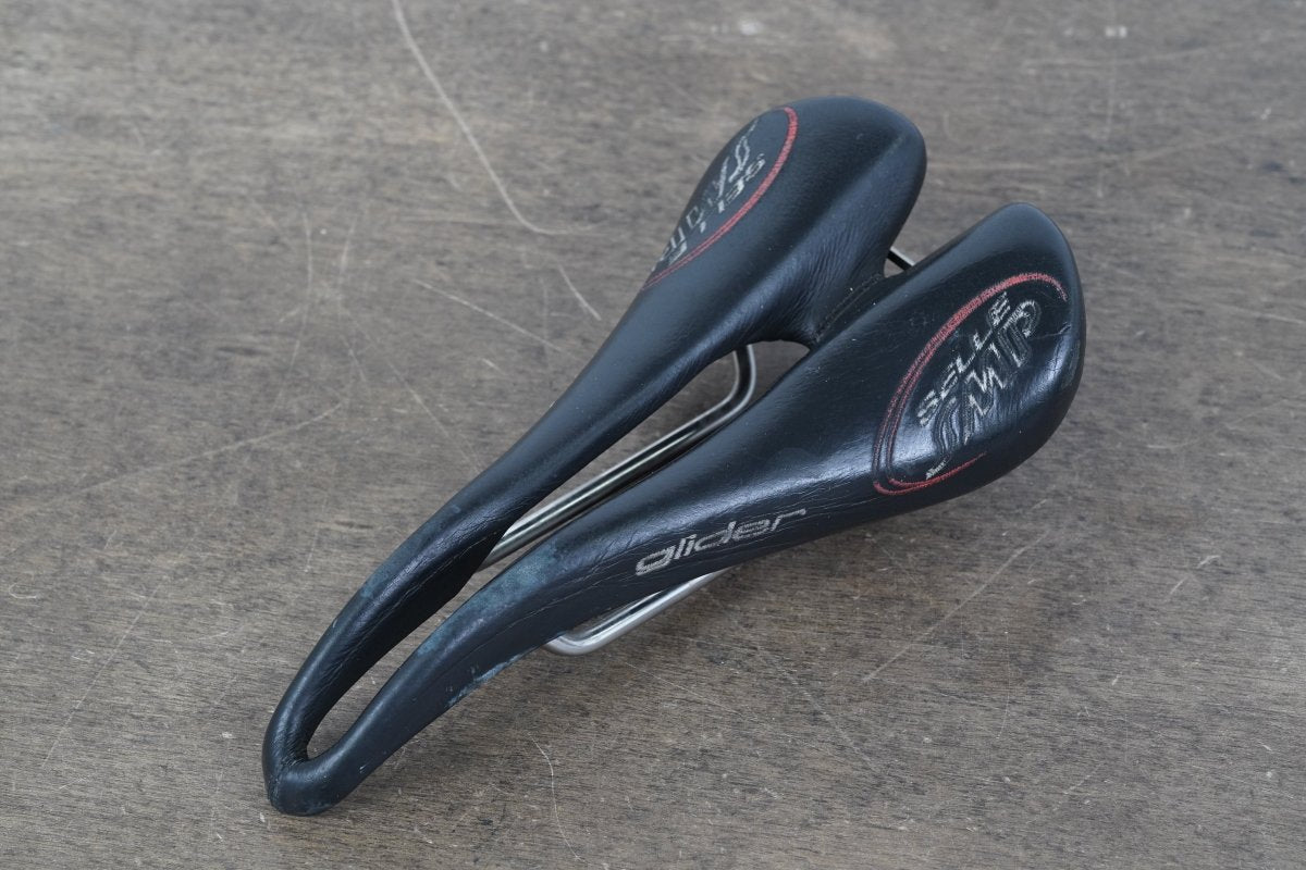 132mm Selle SMP Glider Stainless Steel Rail Road Saddle 295g