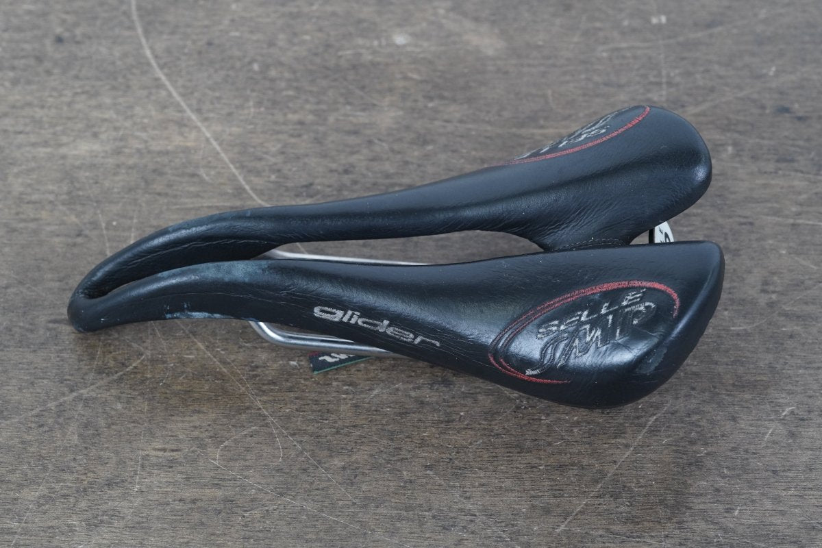 132mm Selle SMP Glider Stainless Steel Rail Road Saddle 295g