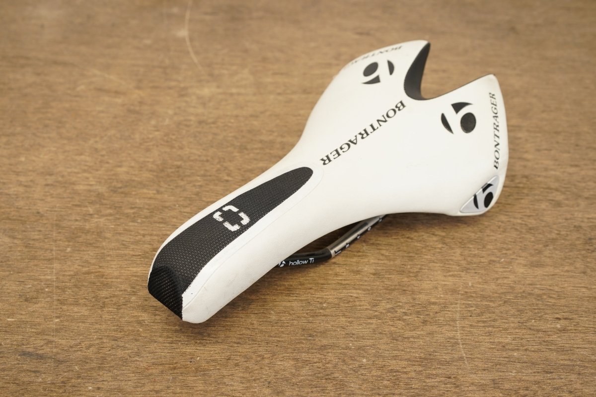 135mm Bontrager Hilo Team Issue Titanium Rail TT Road Saddle 220g