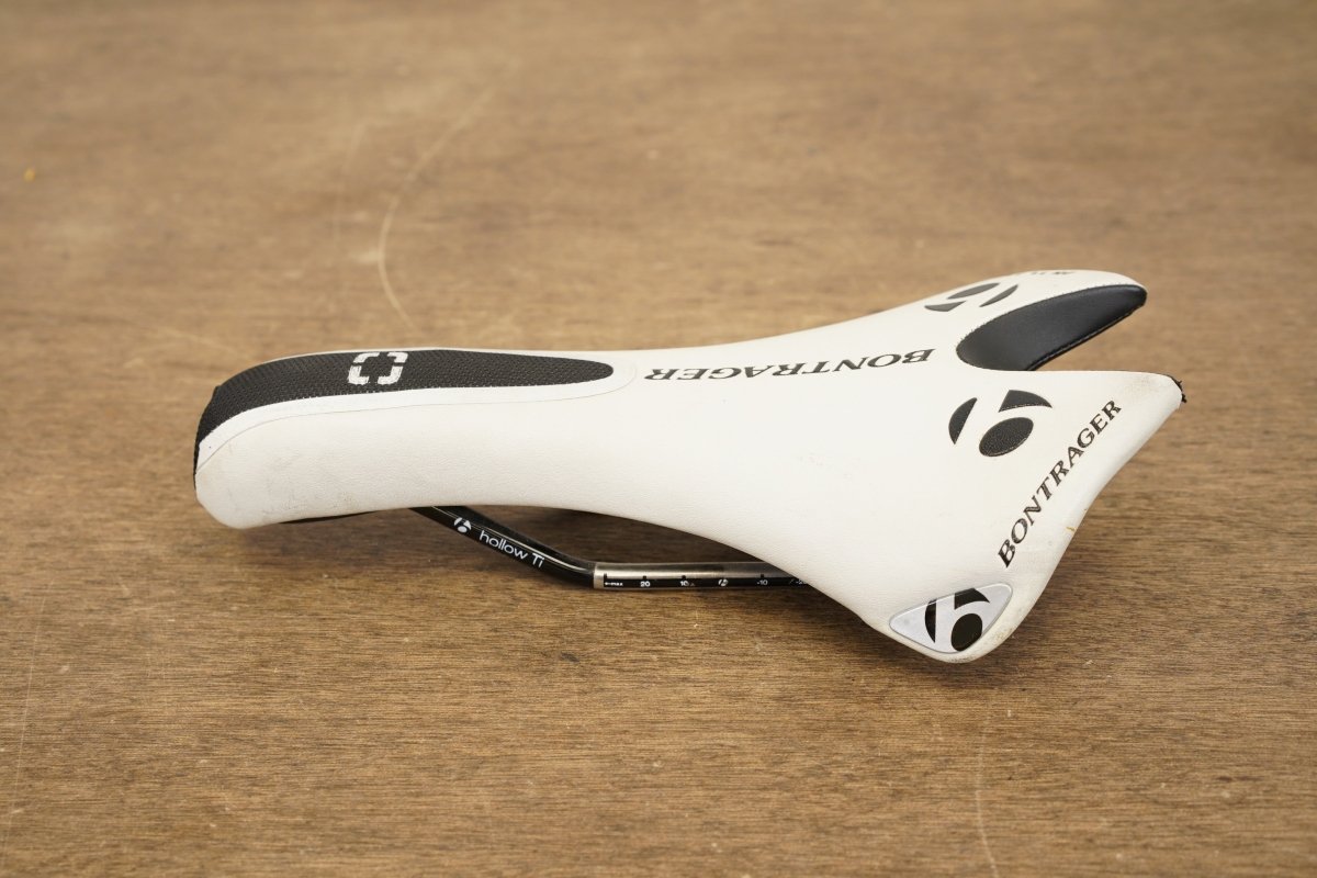 135mm Bontrager Hilo Team Issue Titanium Rail TT Road Saddle 220g