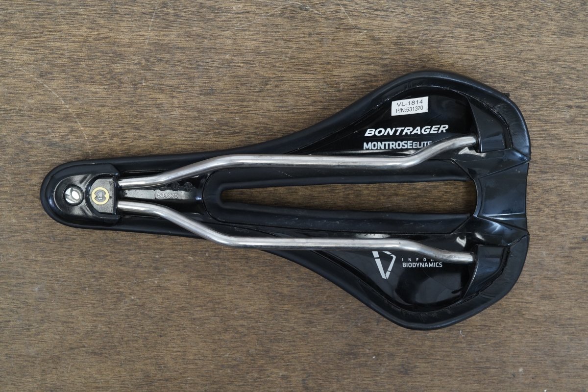 138mm Bontrager Montrose Elite Titanium Rail Road Saddle 218g