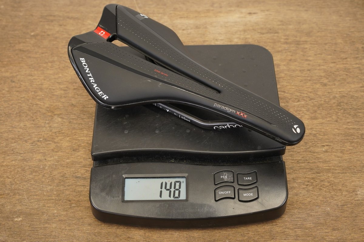 138mm Bontrager Paradigm XXX Carbon Rail Road Saddle 148g
