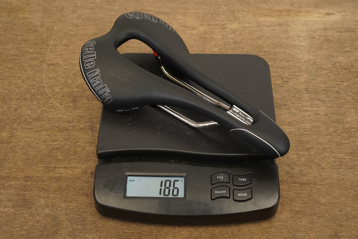 140mm Selle Italia SLR Superflow Titanium 316 Rail Road Saddle 186