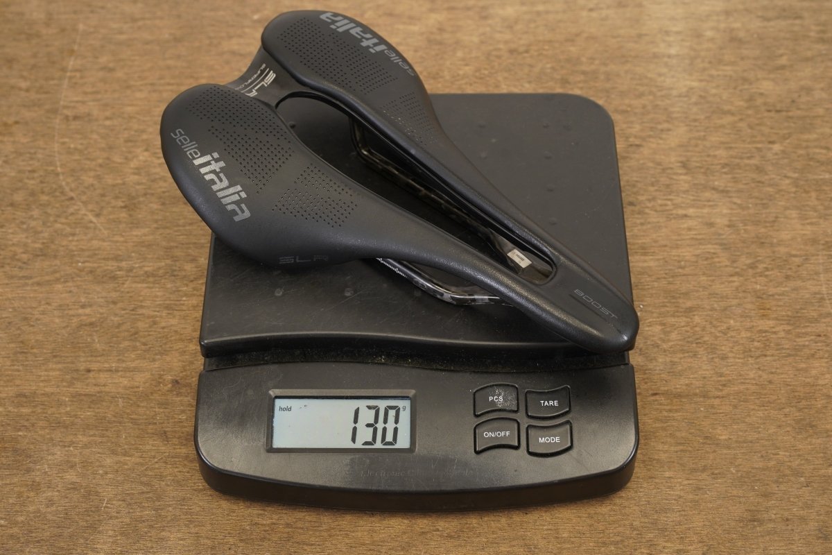 142mm Selle Italia SLR Superflow Boost Carbon Rail Road Saddle 130g