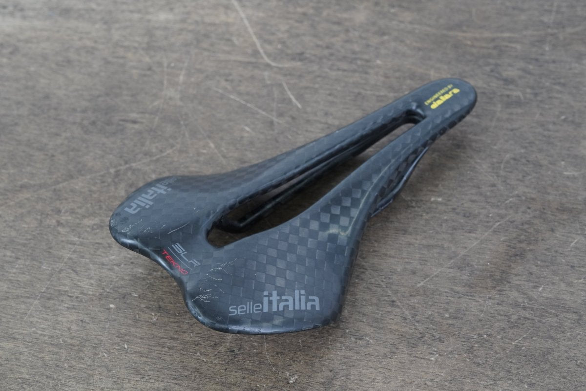 142mm Selle Italia SLR Tekno Carbon Road Saddle 97g