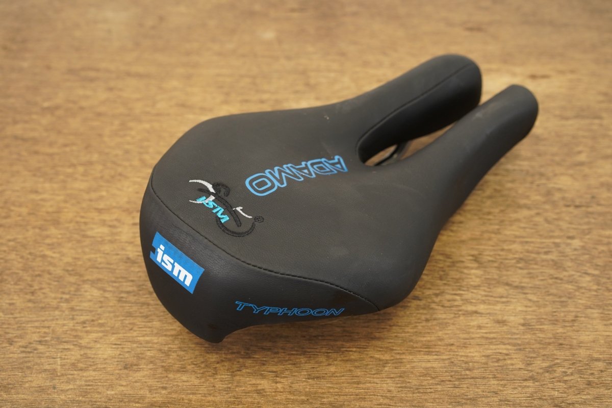 143mm ISM Adamo Typhoon Satin Steel TT Triathlon Saddle 367g