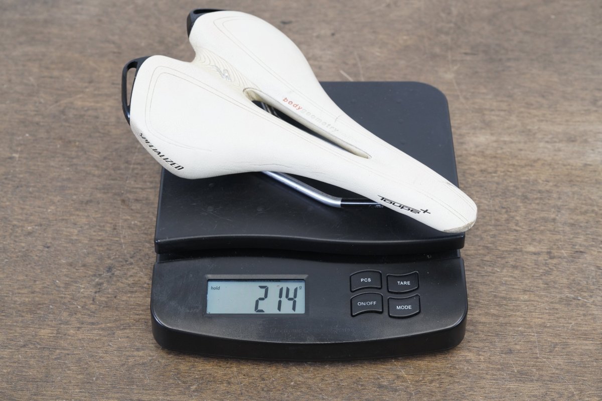 143mm Specialized Toupe + Comp Cr-Mo Rail Road Saddle 214g